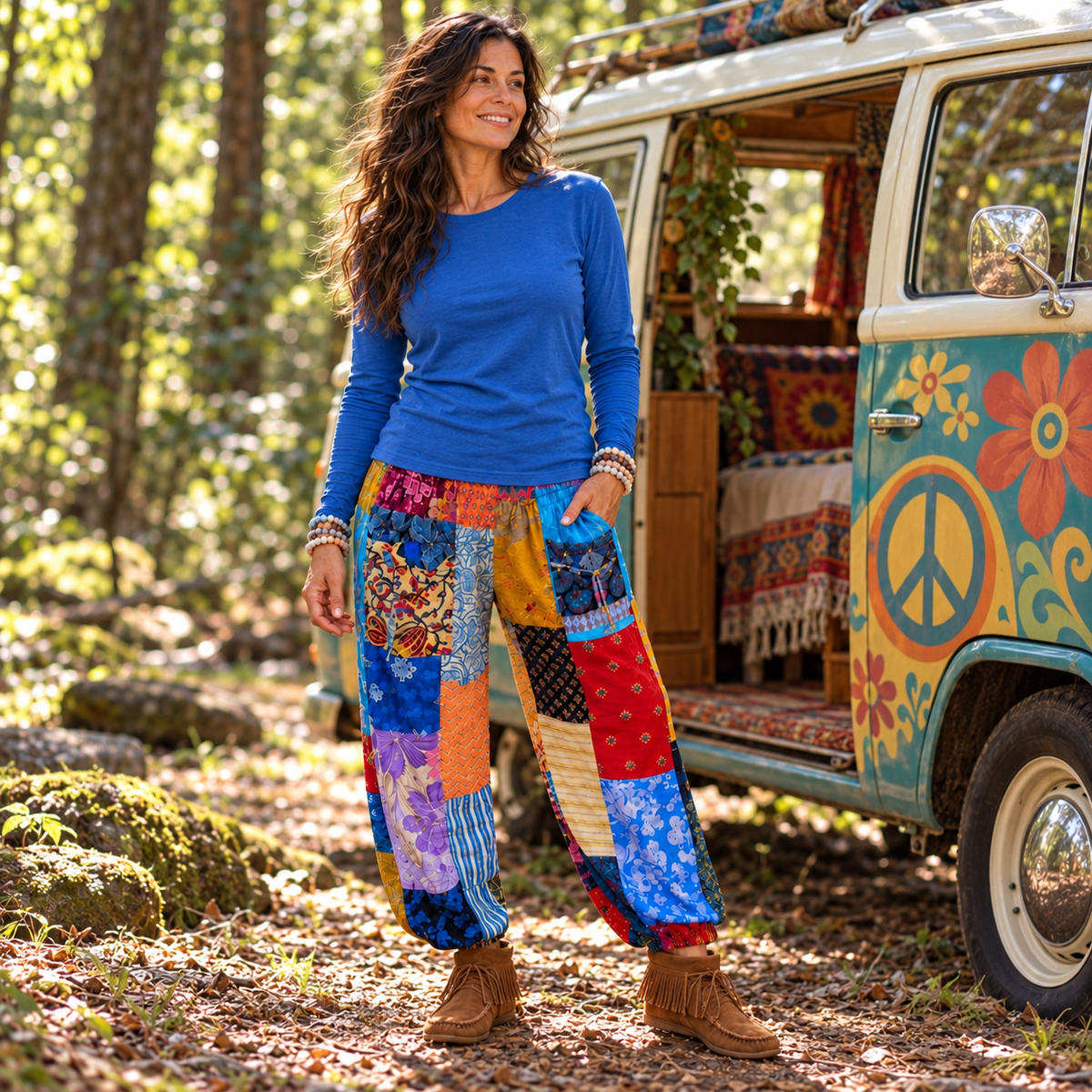 Patchwork Pants