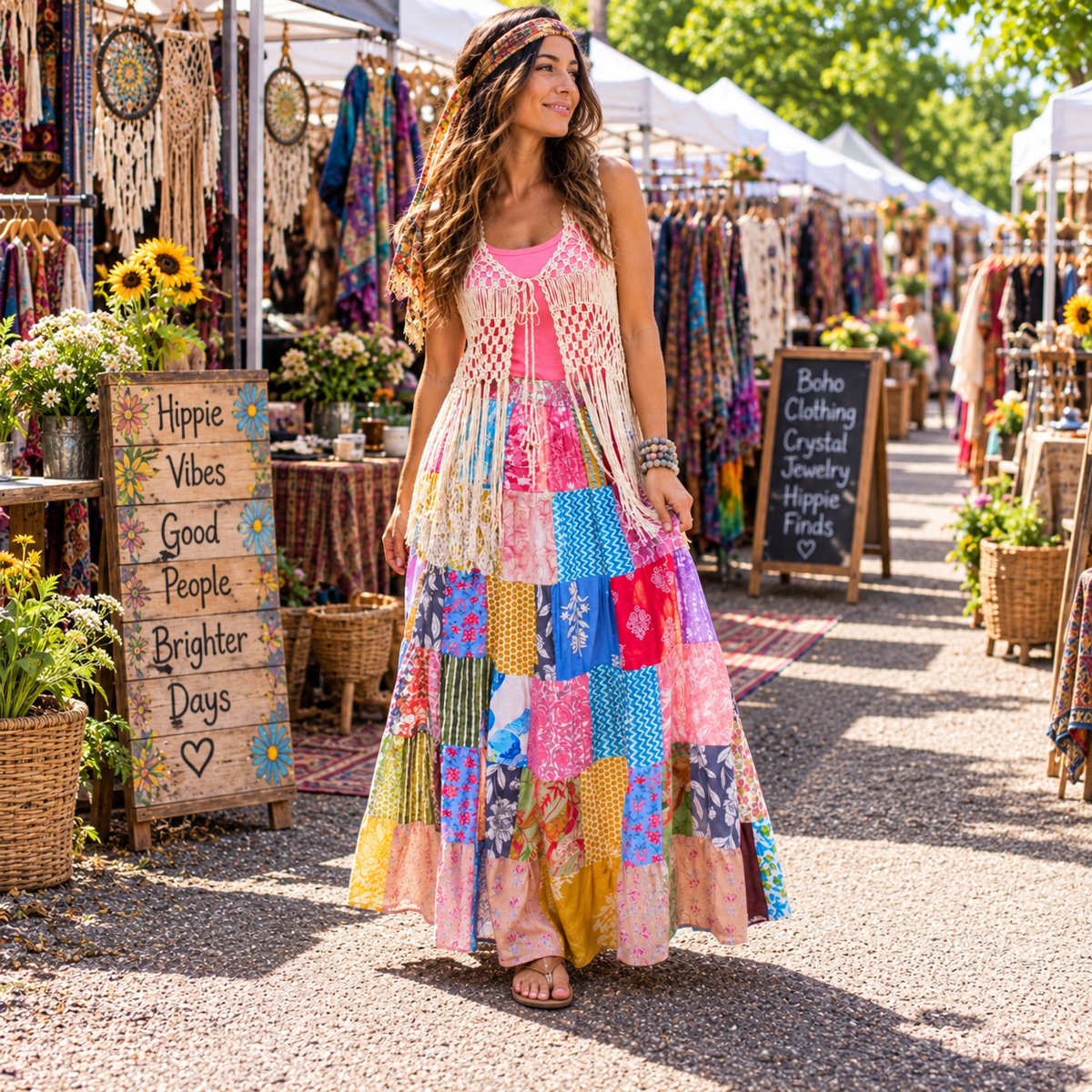 Patchwork Skirt