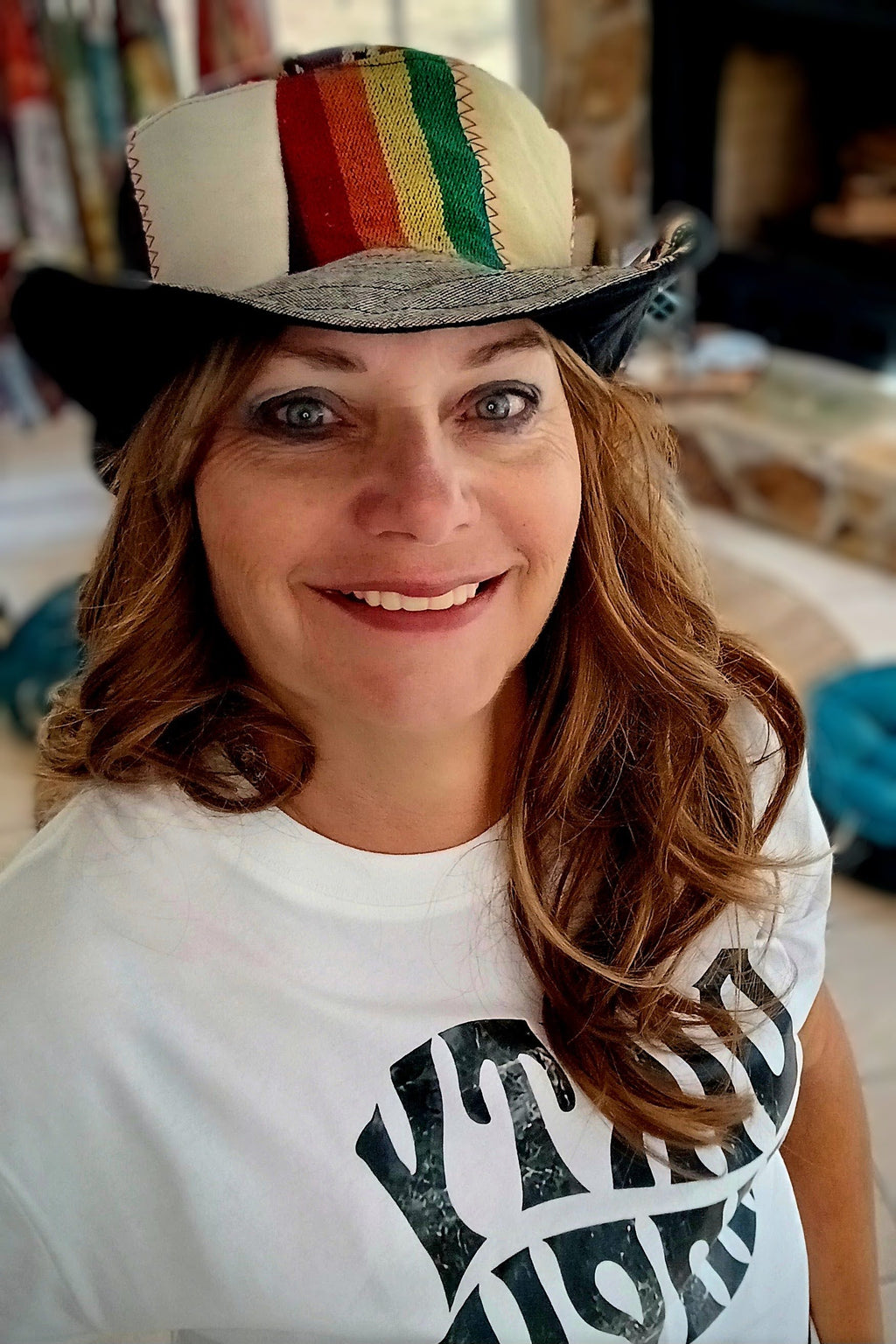 Patchwork Hemp Hippie Hat