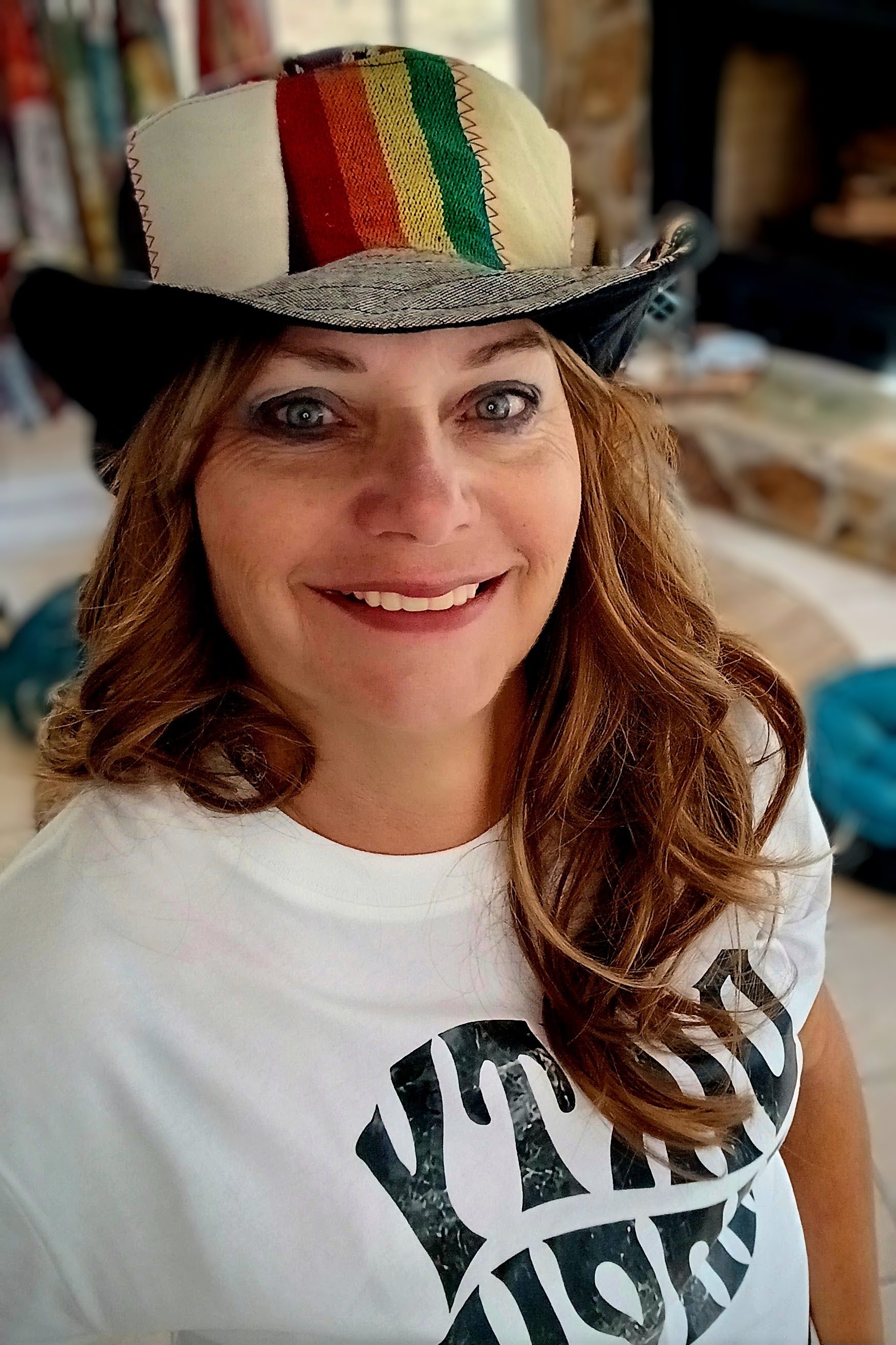 Patchwork Hemp Hippie Hat