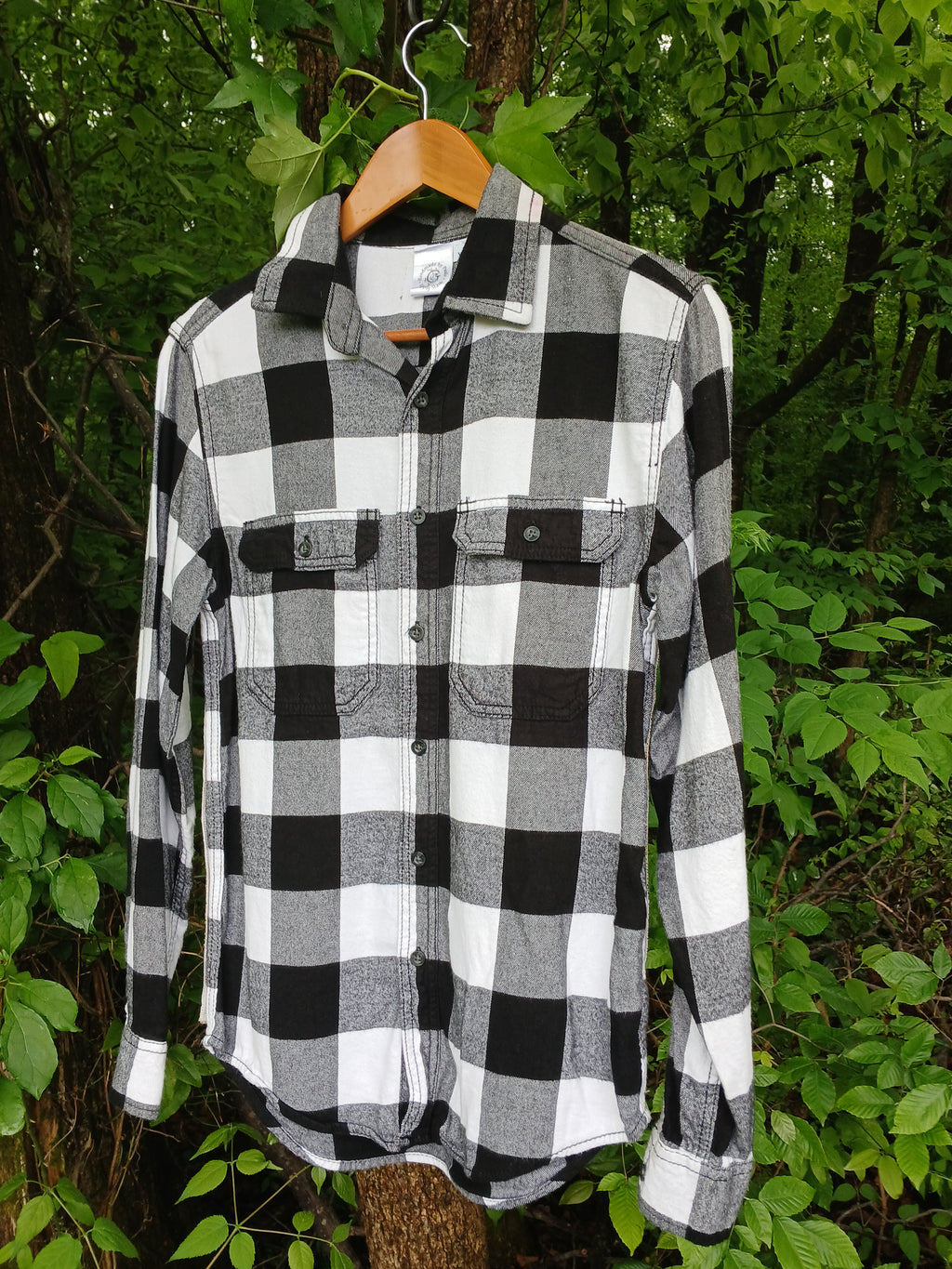 One-of-a-Kind Upcycled Beatles Flannel | Handcrafted Boho Style