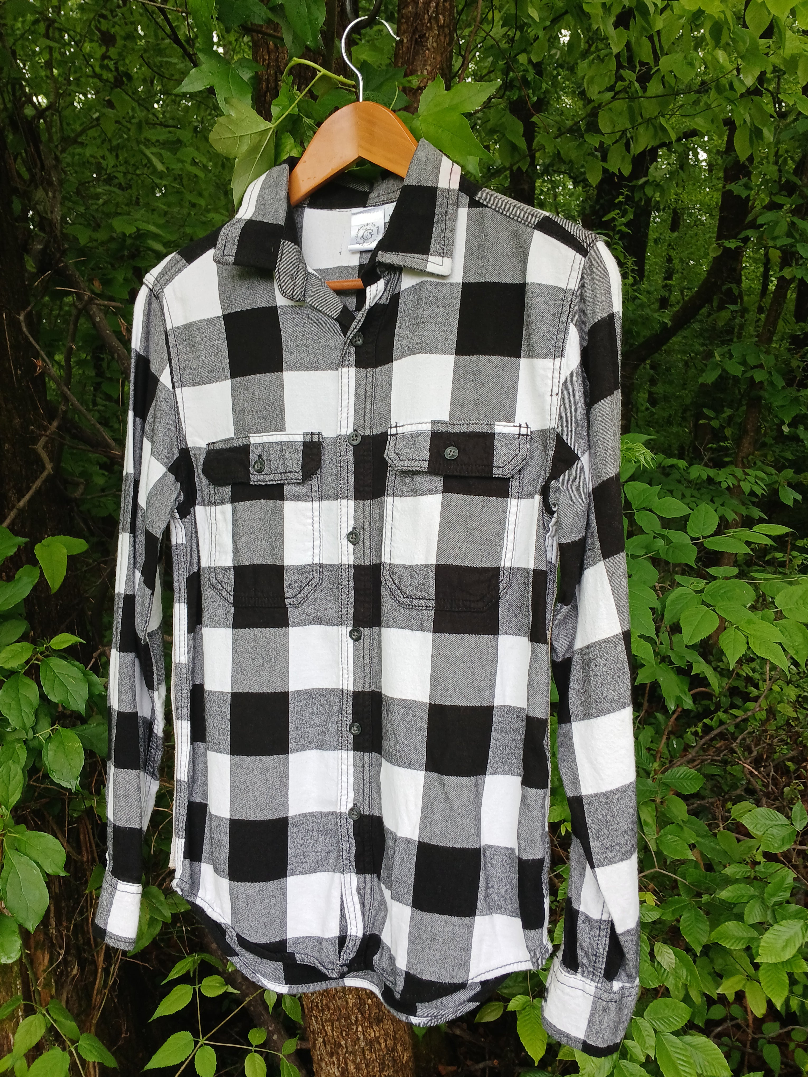 One-of-a-Kind Upcycled Beatles Flannel | Handcrafted Boho Style