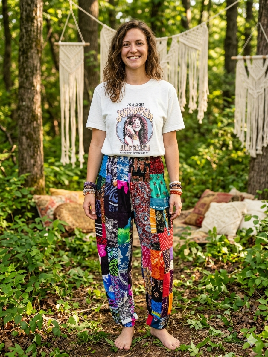 Boho Dreams Patchwork Pants