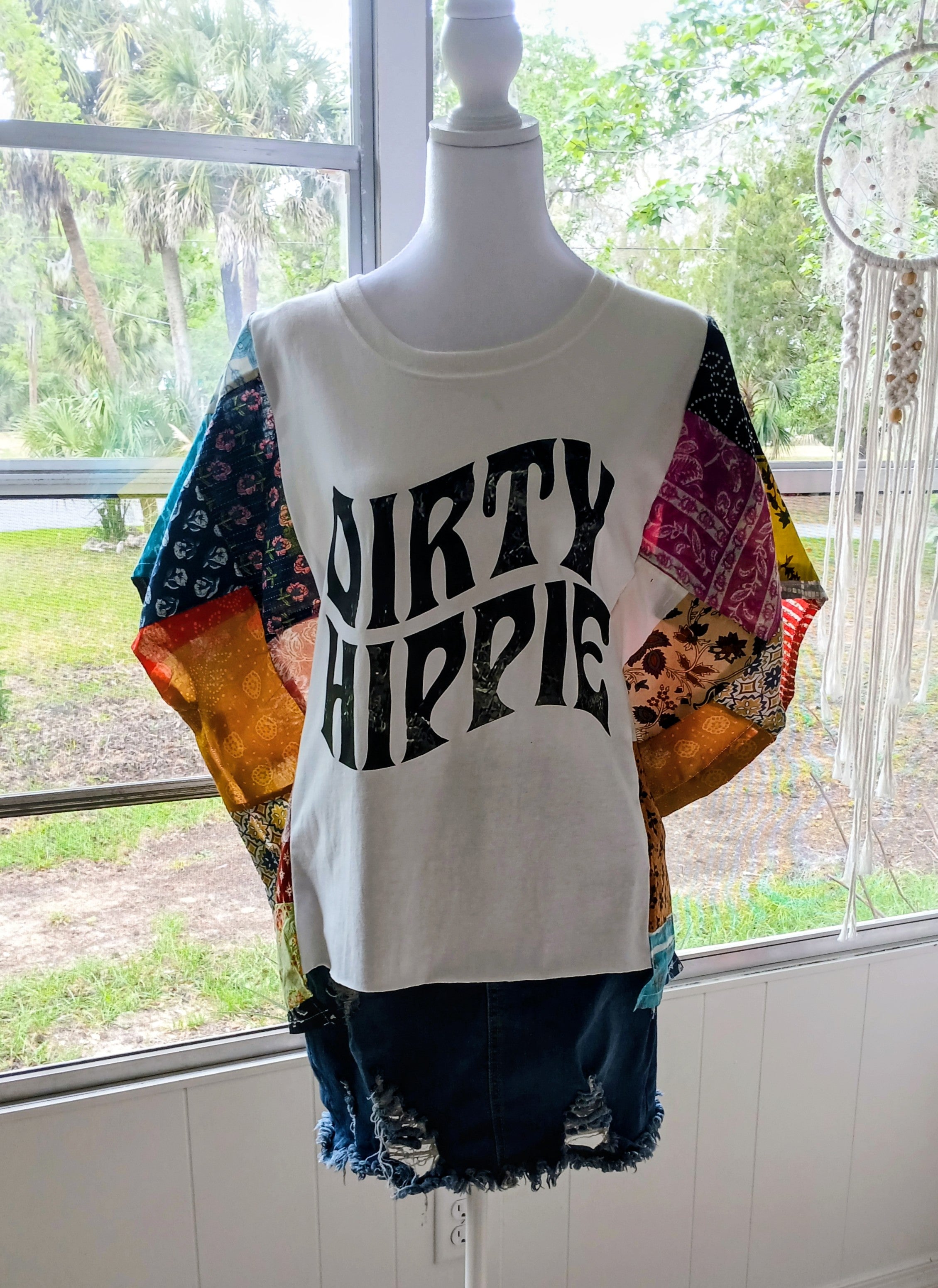 The "Dirty Hippie" Patchwork Kimono