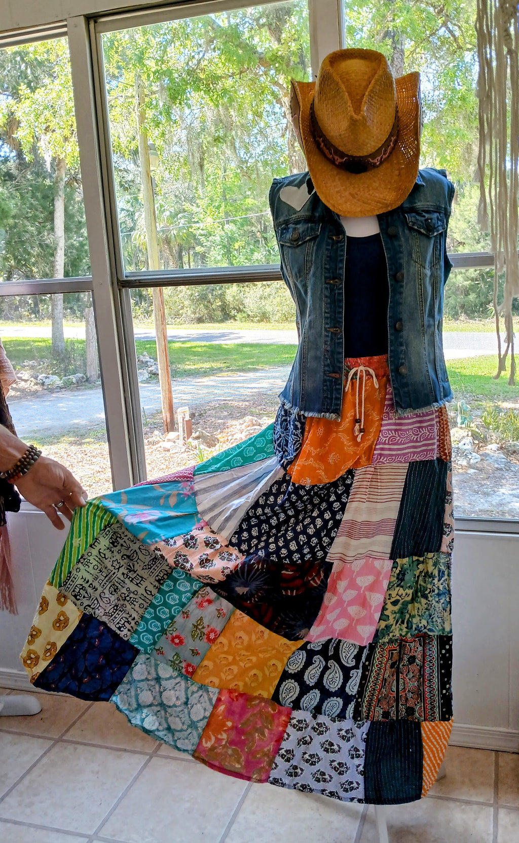 Patchwork Skirt