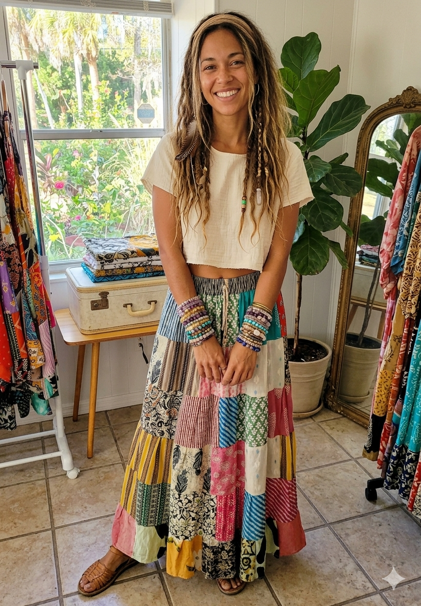 Patchwork Skirt