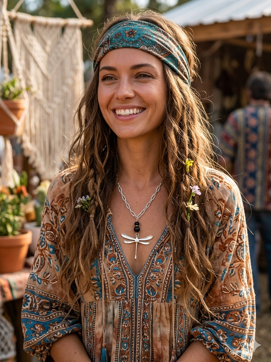 The Grounded Dragonfly Necklace