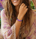 Amethyst & Lava Rock Diffuser Bracelet