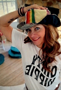 Patchwork Hemp Hippie Hat