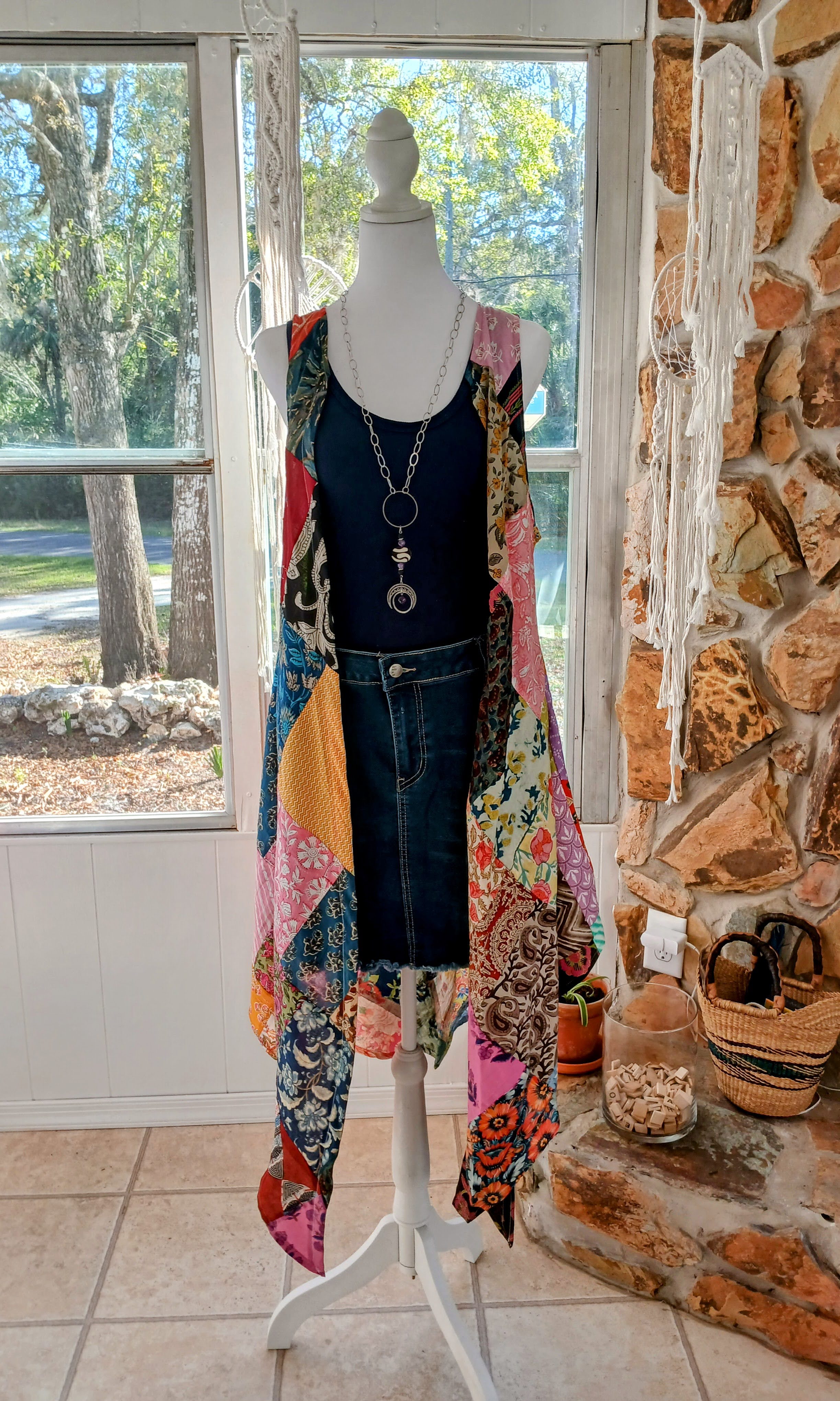 Hippie Patchwork Duster