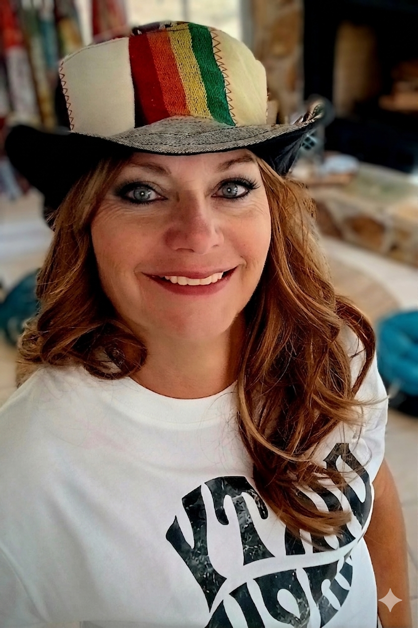 Patchwork Hemp Hippie Hat