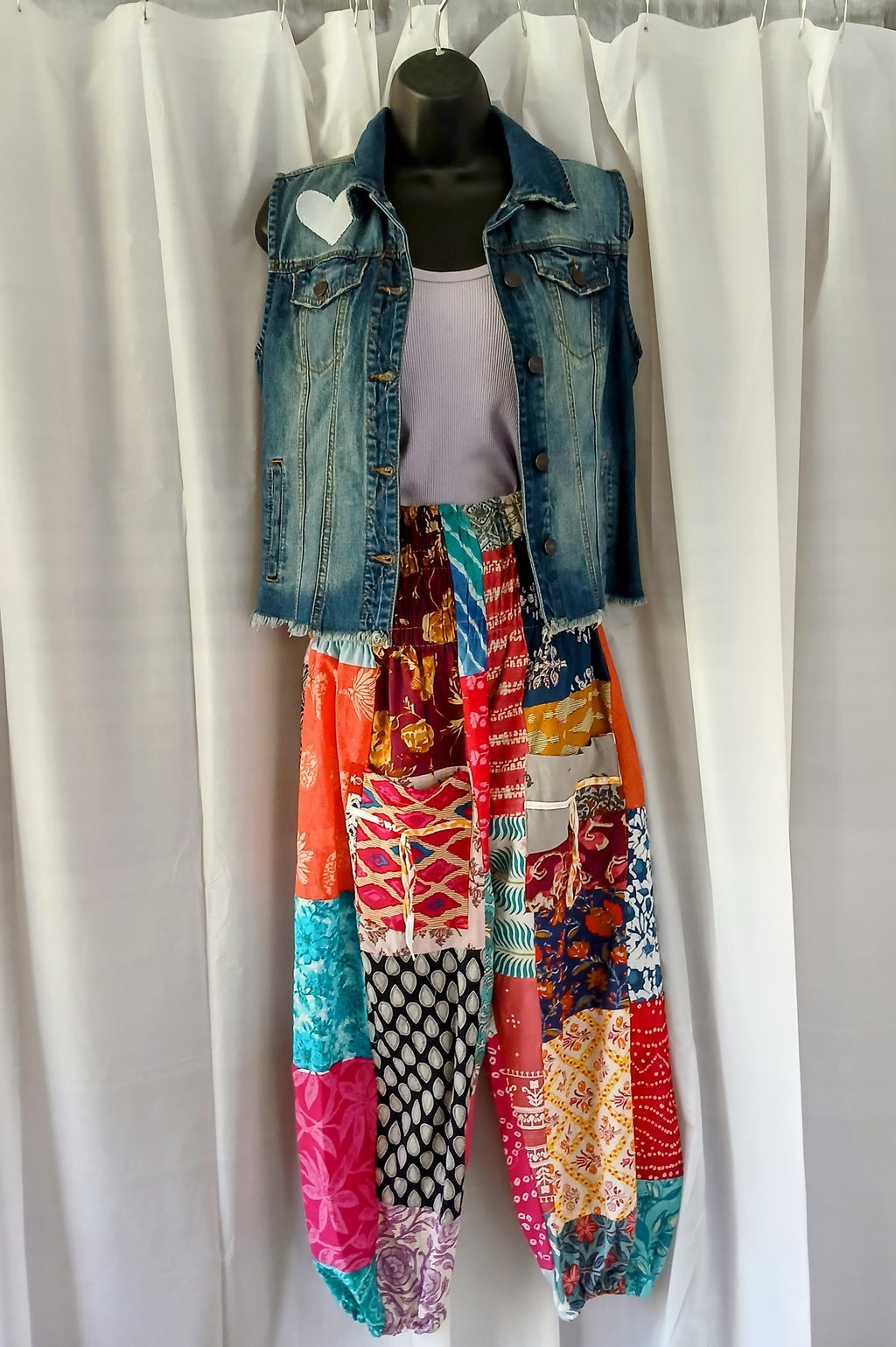 Patchwork Pants