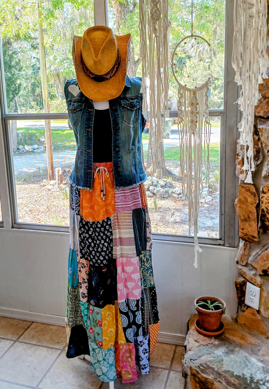 Patchwork Skirt