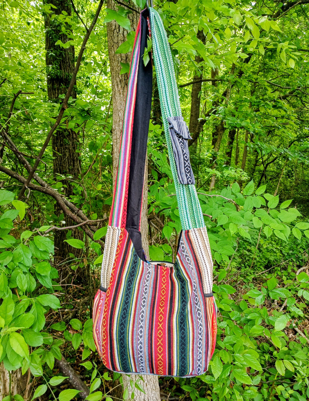 The Bee Peace Sign Crossbody Bag