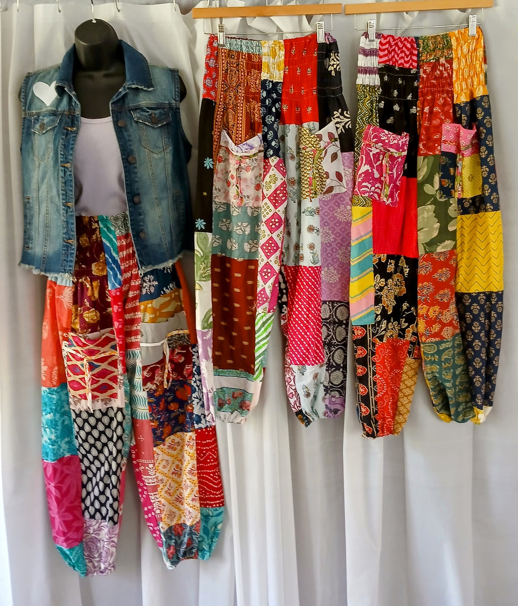 Patchwork Pants