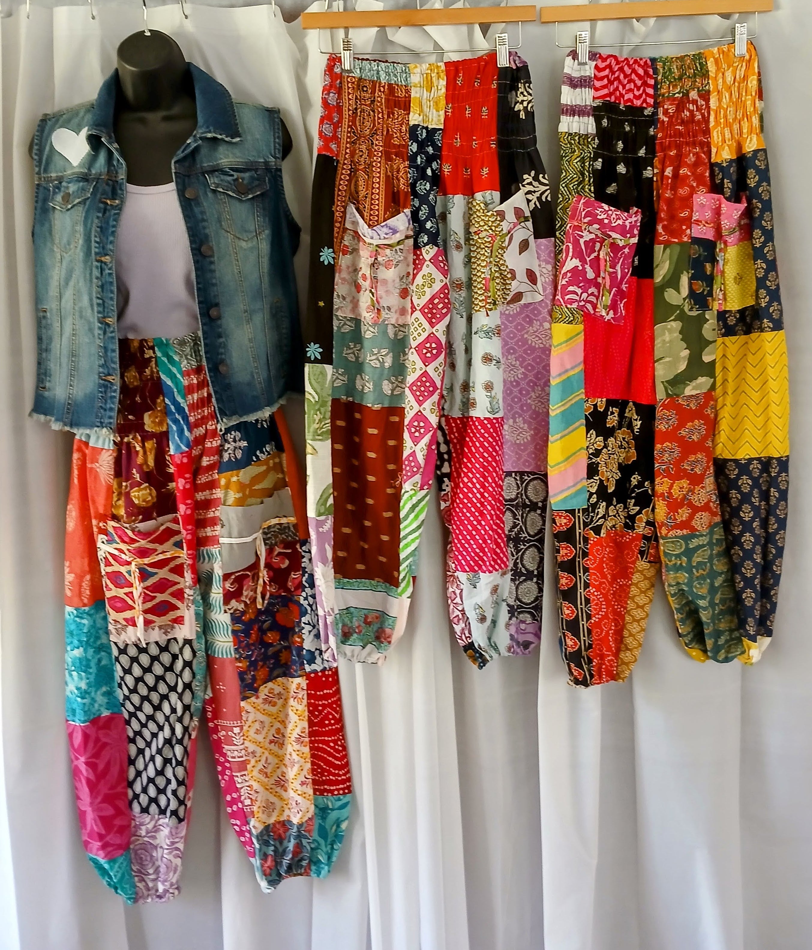 Patchwork Pants