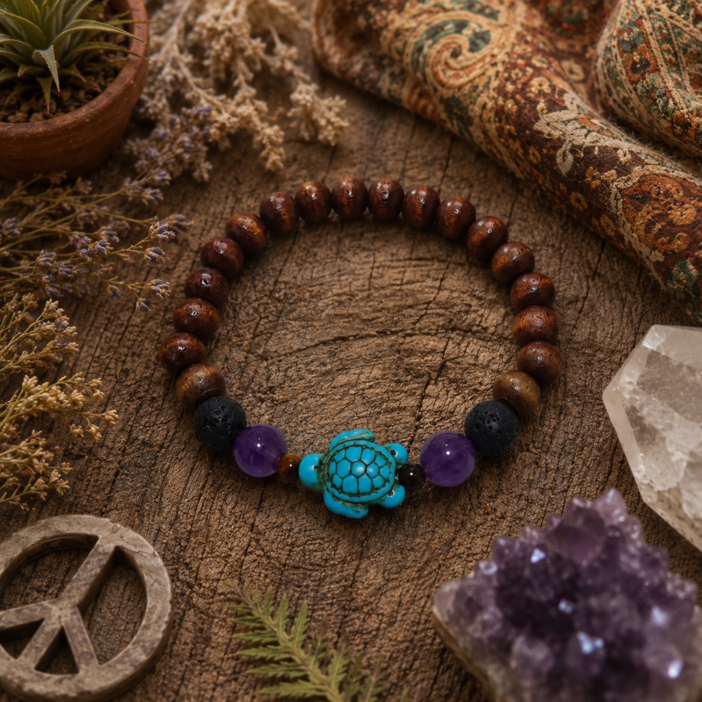 Boho Turtle Bracelet