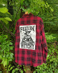 Feeling Witchy | One-of-a-Kind Upcycled Flannel Shirt