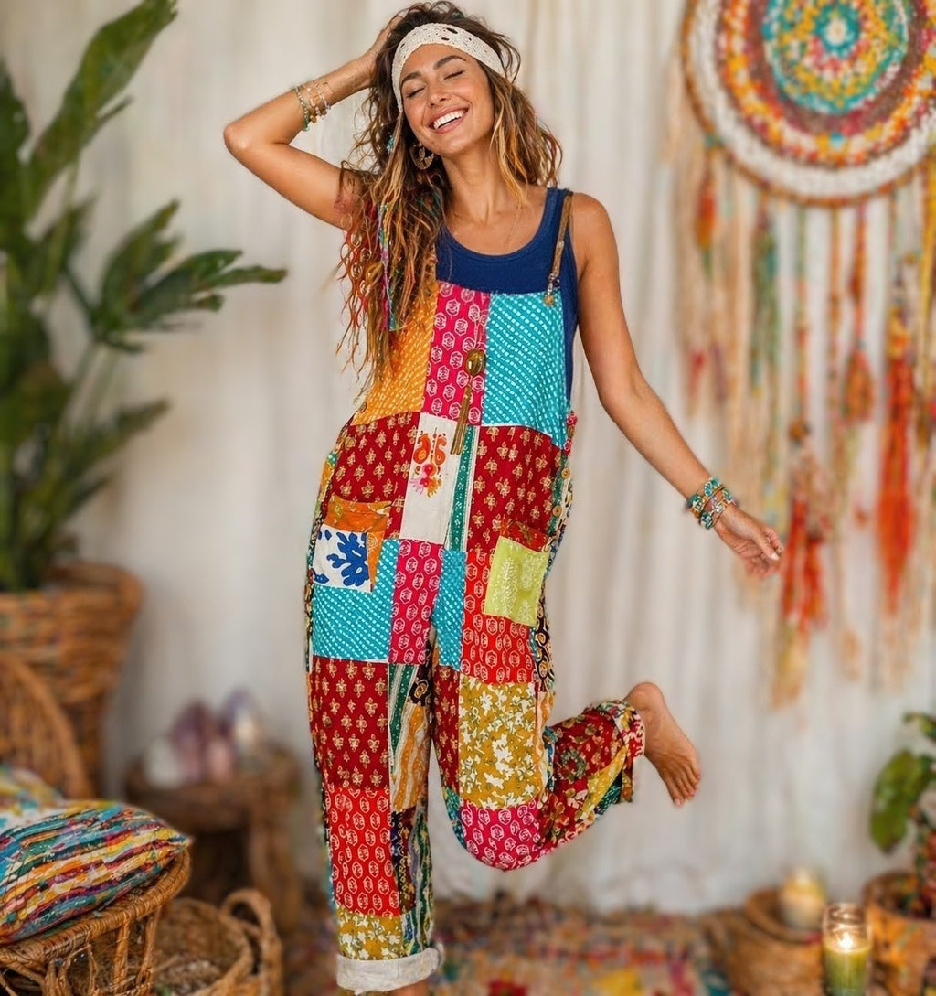 Patchwork Jumpsuit