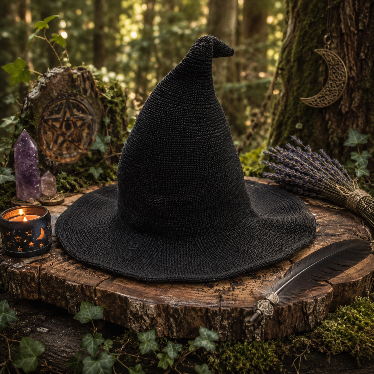 Black Witchy Hat