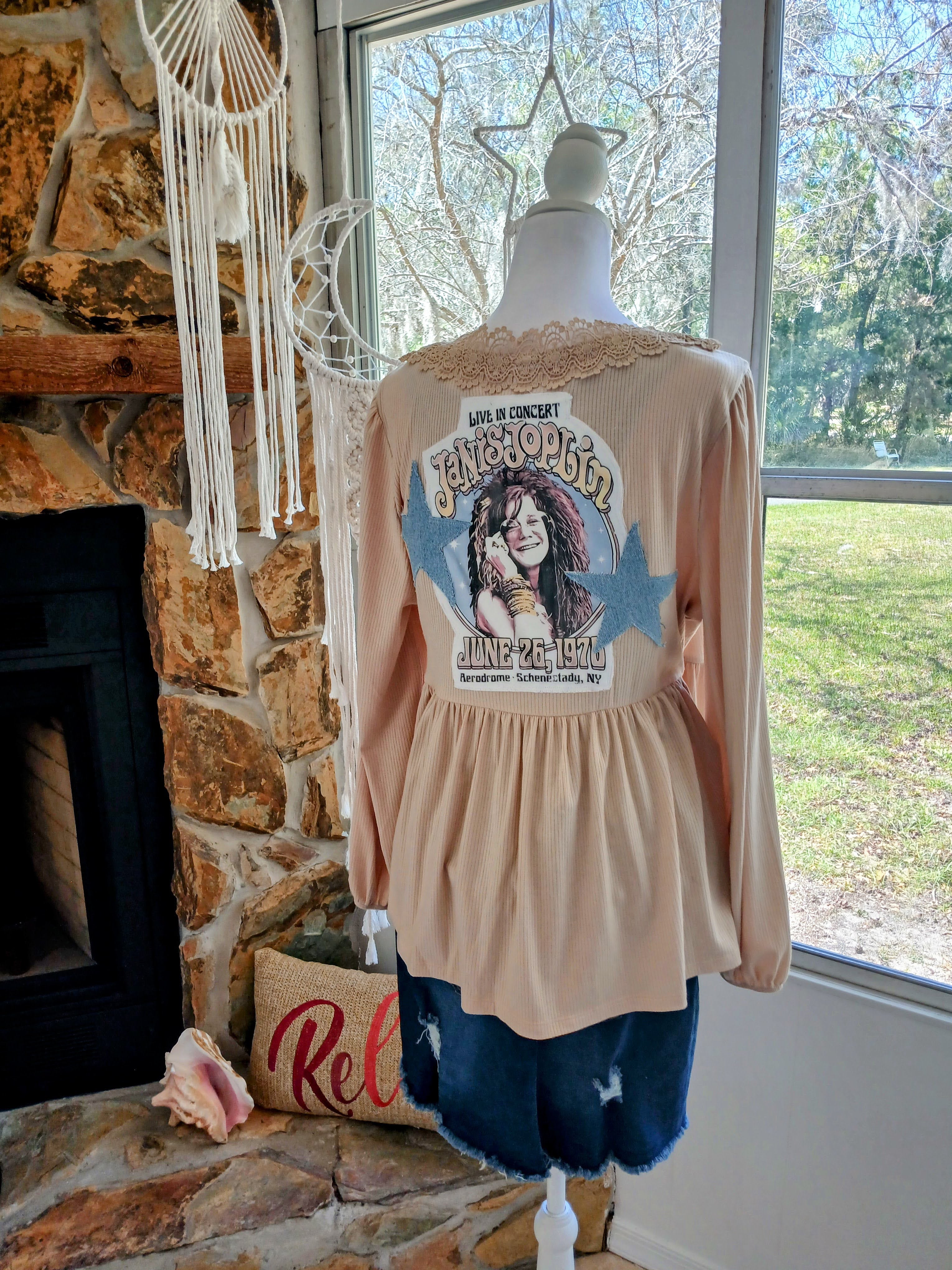 Boho Janis Joplin Coverup